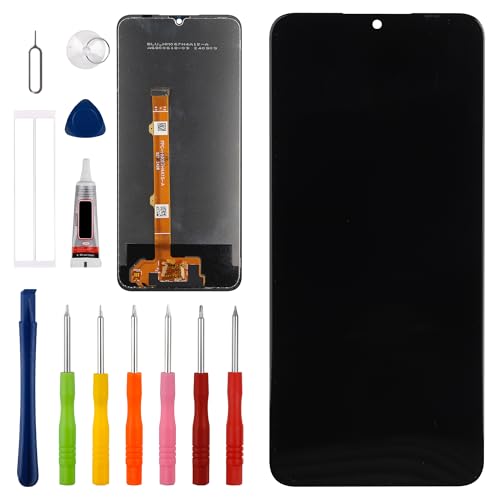 Vvsialeek LCD-Touchscreen-Digitizer für Icon 6 (S1219C) [6,2 Zoll] mit technischem Reparaturwerkzeug-Set - Fingerabdruck-Funktion von Vvsialeek