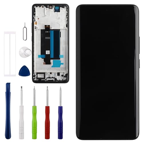 Vvsialeek LCD-Touchscreen-Digitizer für Mi Note 13+ 15,7 cm (6,2 Zoll), mit technischem Reparaturwerkzeug-Set, Fingerabdruck-Funktion von Vvsialeek