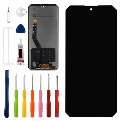 Vvsialeek LCD-Touchscreen-Digitizer für Oukitel G1 [6,2 Zoll] mit technischem Reparaturwerkzeug-Set, Fingerabdruck-Funktion von Vvsialeek