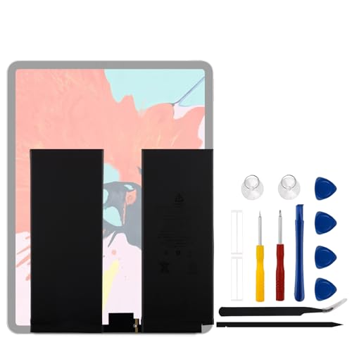 Vvsialeek Neu A2043 Tablet Ersatz Akku Kompatibel Für iPad Pro 12.9" 3rd Gen 2018 4th Gen 2019 2020 3rd A1895 A1983 A1876 A2069 A2232 A2233 A2229 A2014 Series mit kostenlosem Toolkit Vvsialeek Neu A2043 Tablet Ersatz Akku Kompatibel Für iPad Pro 12.9" 3rd Gen 2018 4th Gen 2019 2020 3rd A1895 A1983 A1876 A2069 A2232 A2233 A2229 A2014 Series mit kostenlosem Toolkit von Vvsialeek