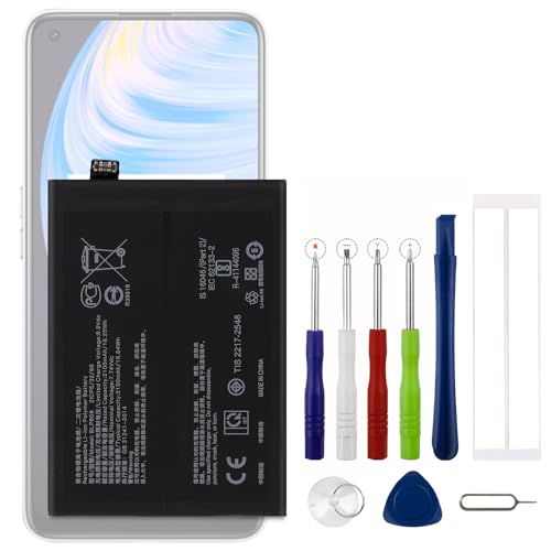 Vvsialeek Neu BLP809 Ersatz Akku Kompatibel Für Realme Q2 Pro mit kostenlosem Toolkit. von Vvsialeek