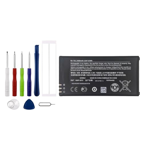 Vvsialeek Neu BV-T5C Ersatz Akku Kompatibel Für Nokia Lumia 640 LTE Dual SIM with Toolkit Vvsialeek Neu BV-T5C Ersatz Akku Kompatibel Für Nokia Lumia 640 LTE Dual SIM with Toolkit von Vvsialeek