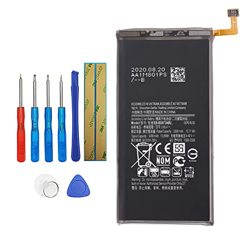 Vvsialeek Neu EB-BG973ABU Ersatz Akku Kompatibel Für Samsung Galaxy S10 SM-G9730 SM-G973F SM-G973U SM-G973W with Free Toolkit von Vvsialeek