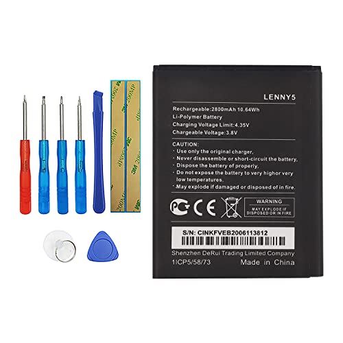 Vvsialeek Neu WIKO Lenny 5 Akku Kompatibel Für WIKO Lenny 5 with Toolkit 3000mAh Vvsialeek Neu WIKO Lenny 5 Akku Kompatibel Für WIKO Lenny 5 with Toolkit 3000mAh von Vvsialeek