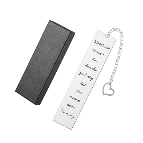 Vxcbad Lesezeichen Personalisiert Edelstahl Lesezeichen Mit Box Bookmark für Lehrer, Freunde, Studenten Vxcbad Lesezeichen Personalisiert Edelstahl Lesezeichen Mit Box Bookmark für Lehrer, Freunde, Studenten von Vxcbad