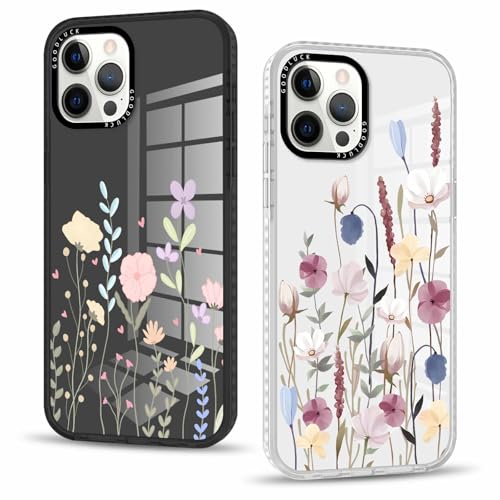 Vxinvnoi 2 Stück Handyhülle für iPhone 12 Pro Max Hülle 6,7'', Aesthetic Blume Muster Design Weiche TPU Ultra Dünn Transparent Silikon Schutzhülle Kratzfeste Stoßfest Bumper Case für Mädchen, 14 Vxinvnoi 2 Stück Handyhülle für iPhone 12 Pro Max Hülle 6,7'', Aesthetic Blume Muster Design Weiche TPU Ultra Dünn Transparent Silikon Schutzhülle Kratzfeste Stoßfest Bumper Case für Mädchen, 14 von Vxinvnoi