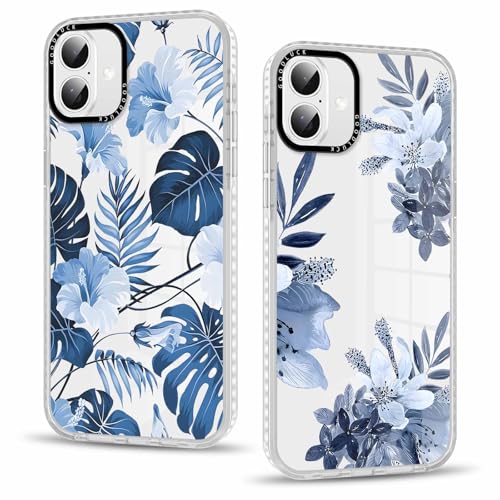 Vxinvnoi 2 Stück Handyhülle für iPhone 16 Plus Hülle 6,7'', Aesthetic Blume Muster Design Weiche TPU Ultra Dünn Transparent Silikon Schutzhülle Kratzfeste Stoßfest Bumper Case für Mädchen, 11 Vxinvnoi 2 Stück Handyhülle für iPhone 16 Plus Hülle 6,7'', Aesthetic Blume Muster Design Weiche TPU Ultra Dünn Transparent Silikon Schutzhülle Kratzfeste Stoßfest Bumper Case für Mädchen, 11 von Vxinvnoi
