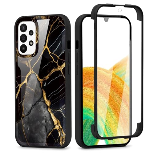 Vxinvnoi 360 Grad Hülle für Samsung Galaxy A33 5G 6.4", Handyhülle mit Eingebautem Displayschutz Con Aesthetic Muster Design TPU Front Und Rückenschutz Schutzhülle Bumper Fullbody Cover, 14 Vxinvnoi 360 Grad Hülle für Samsung Galaxy A33 5G 6.4", Handyhülle mit Eingebautem Displayschutz Con Aesthetic Muster Design TPU Front Und Rückenschutz Schutzhülle Bumper Fullbody Cover, 14 von Vxinvnoi
