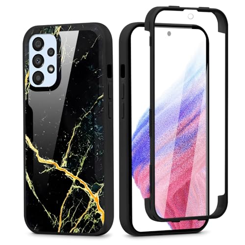 Vxinvnoi 360 Grad Hülle für Samsung Galaxy A53 5G 6.5", Handyhülle mit Eingebautem Displayschutz Con Aesthetic Muster Design TPU Front Und Rückenschutz Schutzhülle Bumper Fullbody Cover, 12 Vxinvnoi 360 Grad Hülle für Samsung Galaxy A53 5G 6.5", Handyhülle mit Eingebautem Displayschutz Con Aesthetic Muster Design TPU Front Und Rückenschutz Schutzhülle Bumper Fullbody Cover, 12 von Vxinvnoi