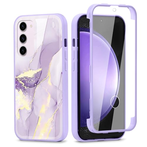 Vxinvnoi 360 Grad Hülle für Samsung Galaxy S23 5G 6.1", Handyhülle mit Eingebautem Displayschutz Con Aesthetic Muster Design TPU Front Und Rückenschutz Schutzhülle Bumper Fullbody Cover, 23 Vxinvnoi 360 Grad Hülle für Samsung Galaxy S23 5G 6.1", Handyhülle mit Eingebautem Displayschutz Con Aesthetic Muster Design TPU Front Und Rückenschutz Schutzhülle Bumper Fullbody Cover, 23 von Vxinvnoi