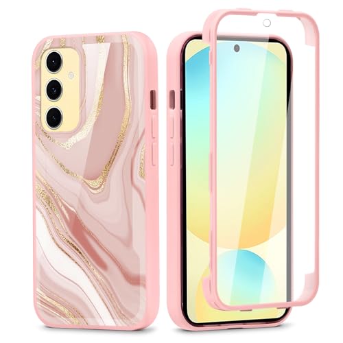 Vxinvnoi 360 Grad Hülle für Samsung Galaxy S24 FE 6.7", Handyhülle mit Eingebautem Displayschutz Con Aesthetic Muster Design TPU Front Und Rückenschutz Schutzhülle Bumper Fullbody Cover, 03 Vxinvnoi 360 Grad Hülle für Samsung Galaxy S24 FE 6.7", Handyhülle mit Eingebautem Displayschutz Con Aesthetic Muster Design TPU Front Und Rückenschutz Schutzhülle Bumper Fullbody Cover, 03 von Vxinvnoi