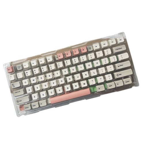 138 Tasten / Set XDA Höhe 9009 Retro-Tastenkappe für mechanische Tastaturen, PBTs, DyeSubbed Tastenkappen für Schalter von Vynetra