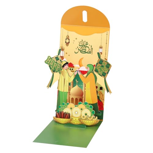3D-Briefumschläge aus Papier, symbolisieren Reichtum, Geldpaket, Grußkarte, Papier, Hongbao, stilvolle Ramadan-Dekoration 3D-Briefumschläge aus Papier, symbolisieren Reichtum, Geldpaket, Grußkarte, Papier, Hongbao, stilvolle Ramadan-Dekoration von Vynetra