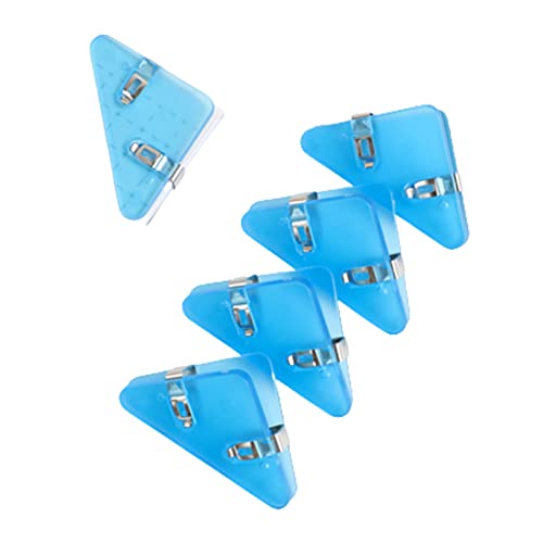 5 Stück/Set Multifunktionale Buchseiten-Eck-Clips, Dokumente, dreieckige Ordnerhalter-Klemme für Büro, Lehrer, Schreibwaren 5 Stück/Set Multifunktionale Buchseiten-Eck-Clips, Dokumente, dreieckige Ordnerhalter-Klemme für Büro, Lehrer, Schreibwaren von Vynetra