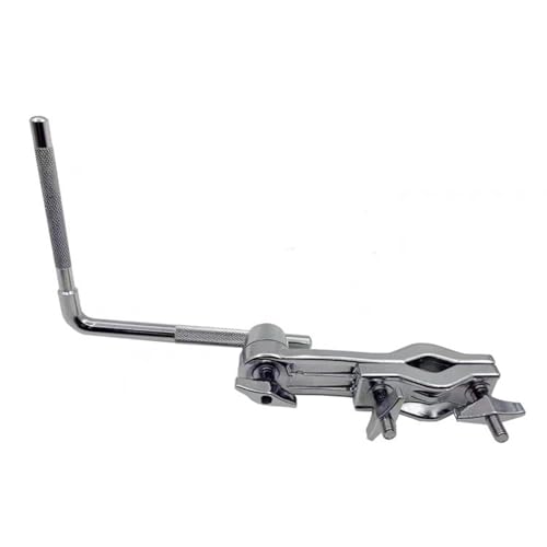 Kuhglockenhalter aus Metall, L-Rod Drum-Ständer, Clip, verstellbare Kuhglockenhalterung, Klemme, Musikinstrument-Zubehör Kuhglockenhalter aus Metall, L-Rod Drum-Ständer, Clip, verstellbare Kuhglockenhalterung, Klemme, Musikinstrument-Zubehör von Vynetra