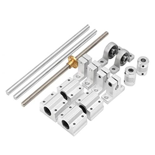 Vynetra 3D-Drucker-Zubehörteil T8 Schraube 400 mm optisches Set KP08 SCS8UU Kupplungslager Montagehalterungen Vynetra 3D-Drucker-Zubehörteil T8 Schraube 400 mm optisches Set KP08 SCS8UU Kupplungslager Montagehalterungen von Vynetra