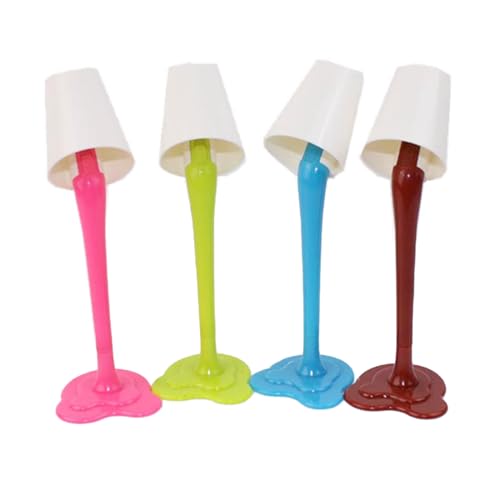 Vynetra 4 x Schreibtischlampe, Kugelschreiber, glatter Journaling-Stift, 2-in-1-Schreibstift, Nachtlicht, Schreibwarenzubehör von Vynetra
