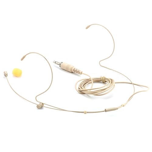 Vynetra Headset-Mikrofon, Doppel-Over-Ear-Ohrhörer, Over-Ear-Kopfhörer, für Vorträge, Live-Auftritte, Theater, Podcasts Vynetra Headset-Mikrofon, Doppel-Over-Ear-Ohrhörer, Over-Ear-Kopfhörer, für Vorträge, Live-Auftritte, Theater, Podcasts von Vynetra