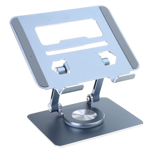 Vynetra Laptop-Ständer, drehbar, Aluminiumlegierung, Tablet-Pad, Kühlhalterung, faltbarer Heizkörper, tragbar für 10,2–32,8 cm (4-12,9 Zoll) von Vynetra