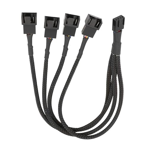 Vynetra Lüfter Splitter PC Lüfter Splitter 4 Pin Lüfter Splitter Kabel PC Gehäuse Lüfter Header Splitter für Computer Lüfter Splitter 3/4 Wege Vynetra Lüfter Splitter PC Lüfter Splitter 4 Pin Lüfter Splitter Kabel PC Gehäuse Lüfter Header Splitter für Computer Lüfter Splitter 3/4 Wege von Vynetra