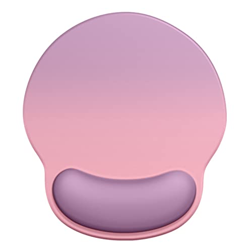 Vynetra Mauspad mit Farbverlauf, Handgelenkauflage, rutschfest, weiches Silikon, für Mädchen, Jungen, Gaming, Computer, Handgelenkpolster Vynetra Mauspad mit Farbverlauf, Handgelenkauflage, rutschfest, weiches Silikon, für Mädchen, Jungen, Gaming, Computer, Handgelenkpolster von Vynetra