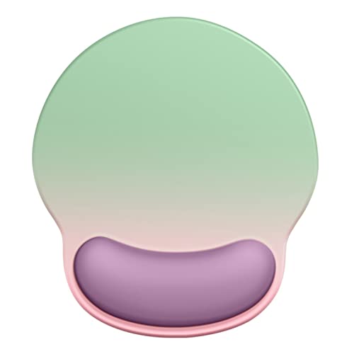 Vynetra Mauspad mit Farbverlauf, Handgelenkauflage, rutschfest, weiches Silikon, für Mädchen, Jungen, Gaming, Computer, Handgelenkpolster Vynetra Mauspad mit Farbverlauf, Handgelenkauflage, rutschfest, weiches Silikon, für Mädchen, Jungen, Gaming, Computer, Handgelenkpolster von Vynetra