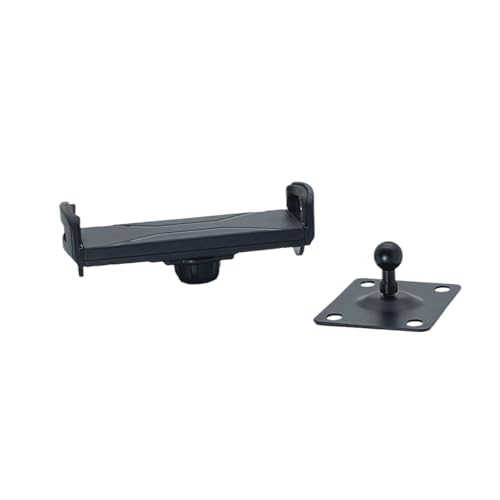 Vynetra Robuster Tablet-Ständer, 6,5 x 9 cm, Smartphone-Anpassungshalter, einfache Installation, für Zuhause, Küche, Büro, Fitnessstudios, Tablet, Schwarz Vynetra Robuster Tablet-Ständer, 6,5 x 9 cm, Smartphone-Anpassungshalter, einfache Installation, für Zuhause, Küche, Büro, Fitnessstudios, Tablet, Schwarz von Vynetra