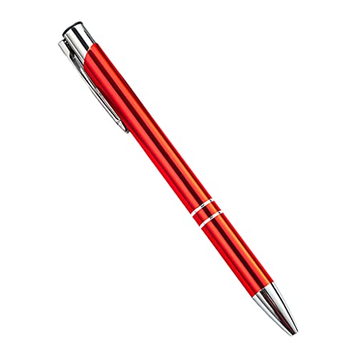 Vynetra Stilvoller Metallstift, einziehbar, nachfüllbar, 1,0 mm Spitze, einziehbarer Stift, Metall-Kugelschreiber für Büro Vynetra Stilvoller Metallstift, einziehbar, nachfüllbar, 1,0 mm Spitze, einziehbarer Stift, Metall-Kugelschreiber für Büro von Vynetra