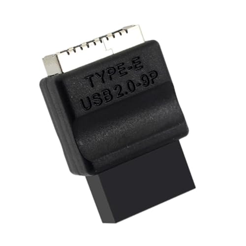 Vynetra USB 2.0 9-poliger auf Typ-Header-Adapter für Mainboard mit Typ-Buchse auf 9-poligen Header-Konverter Vynetra USB 2.0 9-poliger auf Typ-Header-Adapter für Mainboard mit Typ-Buchse auf 9-poligen Header-Konverter von Vynetra