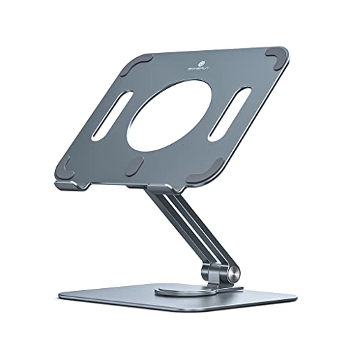 Vynetra Verstellbarer Tablet-PC-Ständer, Kühlhalterung, rutschfest, Aluminium, faltbarer Kühler für Tablets Vynetra Verstellbarer Tablet-PC-Ständer, Kühlhalterung, rutschfest, Aluminium, faltbarer Kühler für Tablets von Vynetra