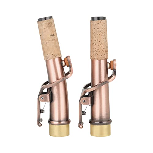 Zubehör Instrumente 2-teiliges Saxophon-Hals-Set mit gebogenem und geradem Hals für Saxophon-Musikinstrumente von Vynetra