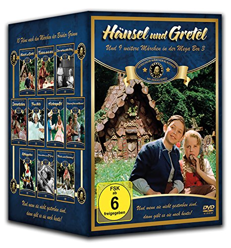 Märchen Klassiker-Box Fritz Gentschow (10 DVDs: Hänsel und Gretel - Tischlein deck dich - Der vertauschte Prinz - Dornröschen - Frau Holle - ... - Schneewittchen - Falada und die Gänsemagd) von Vz- Handelsgesellschaft M