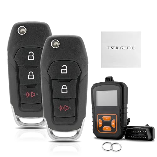 2 x Schlüsselanhänger mit OBD-Werkzeug für Ford Explorer 2016–2019, Ford Explorer 2015–2020, Ford F150 2017–2019, Ford F250, F350, mit Anleitung zum Selbermachen 2 x Schlüsselanhänger mit OBD-Werkzeug für Ford Explorer 2016–2019, Ford Explorer 2015–2020, Ford F150 2017–2019, Ford F250, F350, mit Anleitung zum Selbermachen von Vzrcavekey