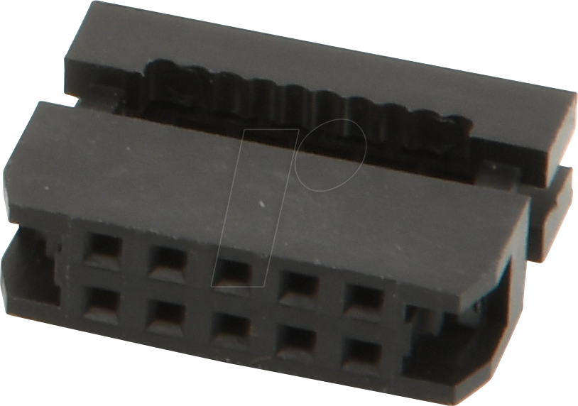 W+P 343-10 - Pfostenverbinder, RM 2,00mm, 10-polig von W+P PRODUCTS