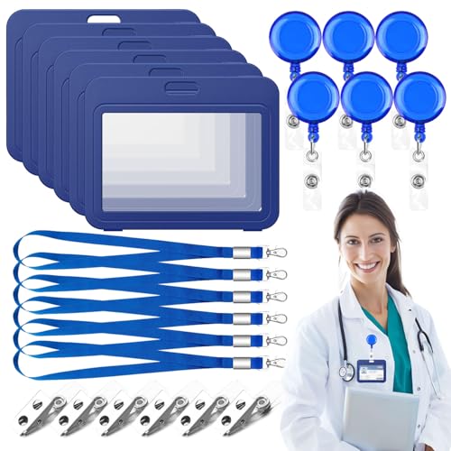 6 Stück Ausweishülle mit Band Kartenhalter Ausweis Id Card Holder Ausweishülle Ausweishalter Kartenhülle mit Schlüsselband und Einziehbarer Schlüsselanhänger Ausweis Clip für Ausweisclip Kreditkarten 6 Stück Ausweishülle mit Band Kartenhalter Ausweis Id Card Holder Ausweishülle Ausweishalter Kartenhülle mit Schlüsselband und Einziehbarer Schlüsselanhänger Ausweis Clip für Ausweisclip Kreditkarten von W Rxkiocs