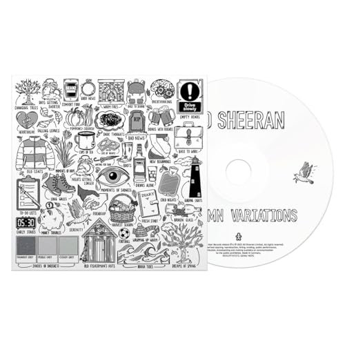 Ed Sheeran, Neues Album 2023, Autumn Variations, CD von W a r n e r