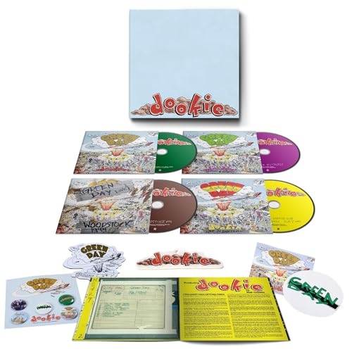 Green Day, Neues Album 2023, Dookie, 30th Anniversary Released Limited Edition Super Deluxe 4 CD Box-Set von W a r n e r