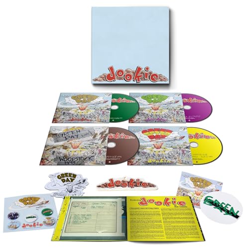 Green Day, Neues Album 2023, Dookie, 30th Anniversary Released Limited Edition Super Deluxe 4 CD Box-Set Green Day, Neues Album 2023, Dookie, 30th Anniversary Released Limited Edition Super Deluxe 4 CD Box-Set von W a r n e r