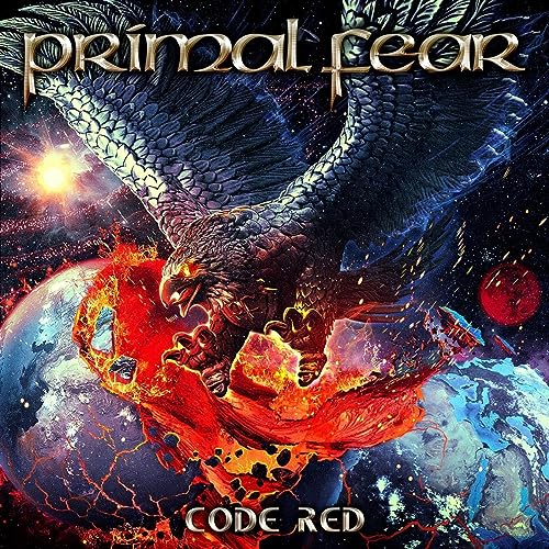 Primal Fear, Neues Album 2023, Code Red, Farbiges Rotes Vinyl von W a r n e r