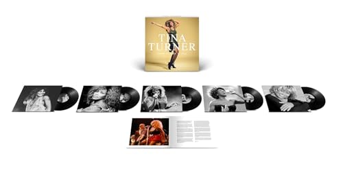 Tina Turner, Album 2023, Queen Of Rock N’ Roll, Limited Black 5 Vinyl-Set, 5 LP von W a r n e r