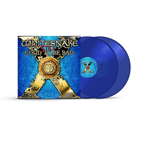 Whitesnake, Album 2023, Still Good to Be Bad, Remaster und Remix, Farbiges Blau Doppelvinyl, 2 LP von W a r n e r
