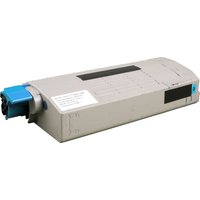 Recycling Toner ersetzt Oki 45396303  cyan von W&P