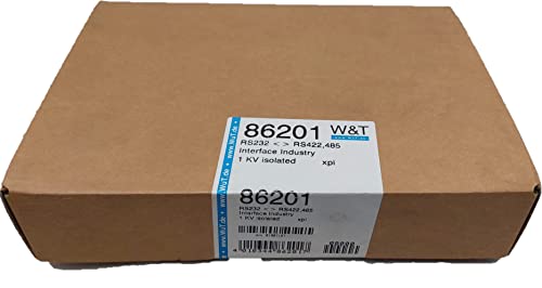 W&T 86201 Interface Konverter RS232-RS422/RS485, 1 KV Isoliert von W&T
