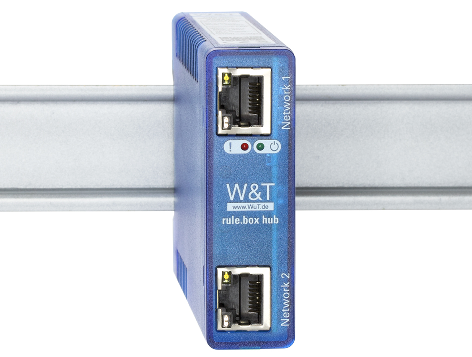 W&T Edge Computer rule.box hub, Industrie 4.0, Node-RED von W&T