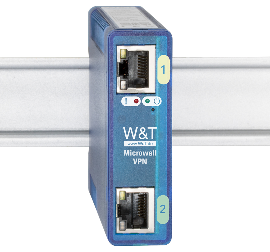 W&T Microwall VPN-Router, Industrie 4.0 von W&T