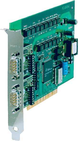 W&T Serielle 16C950 RS-232 PCI Karte, 2 Port von W&T