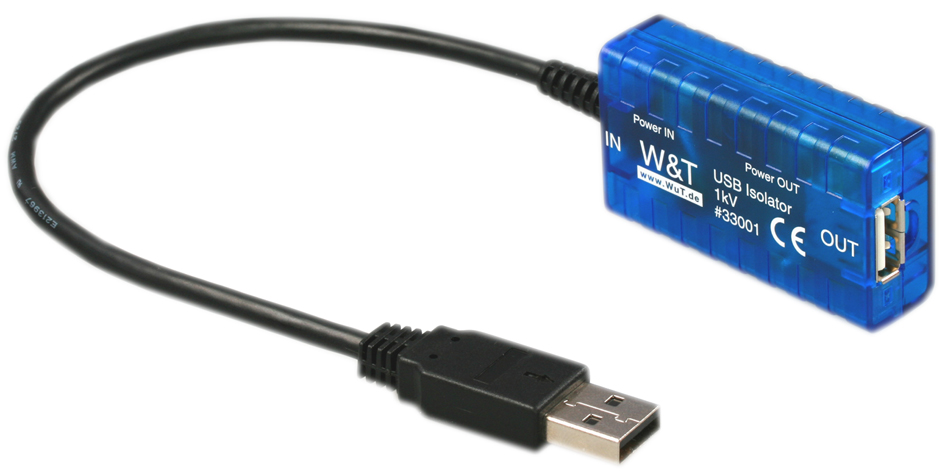 W&T USB 2.0-Isolator 1kV-Isolationsspannung min. 1.000 V DC von W&T