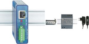 W&T Web-IO, 4.0 Digital, 2xIn, 2xOut, 12 - 48V DC Schaltsignale über TCP/IP-Ethernet steuern, überwachen, - 1 Stück (57737) von W&T