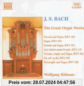 Grosse Orgelwerke von W. Rübsam