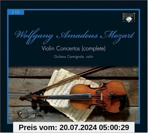 Violin Concertos [Complete] von W.a. Mozart